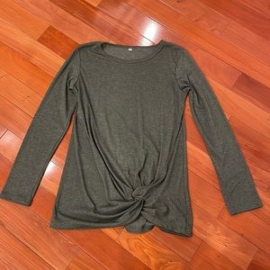 🟡 Green Long Sleeve Tshirt